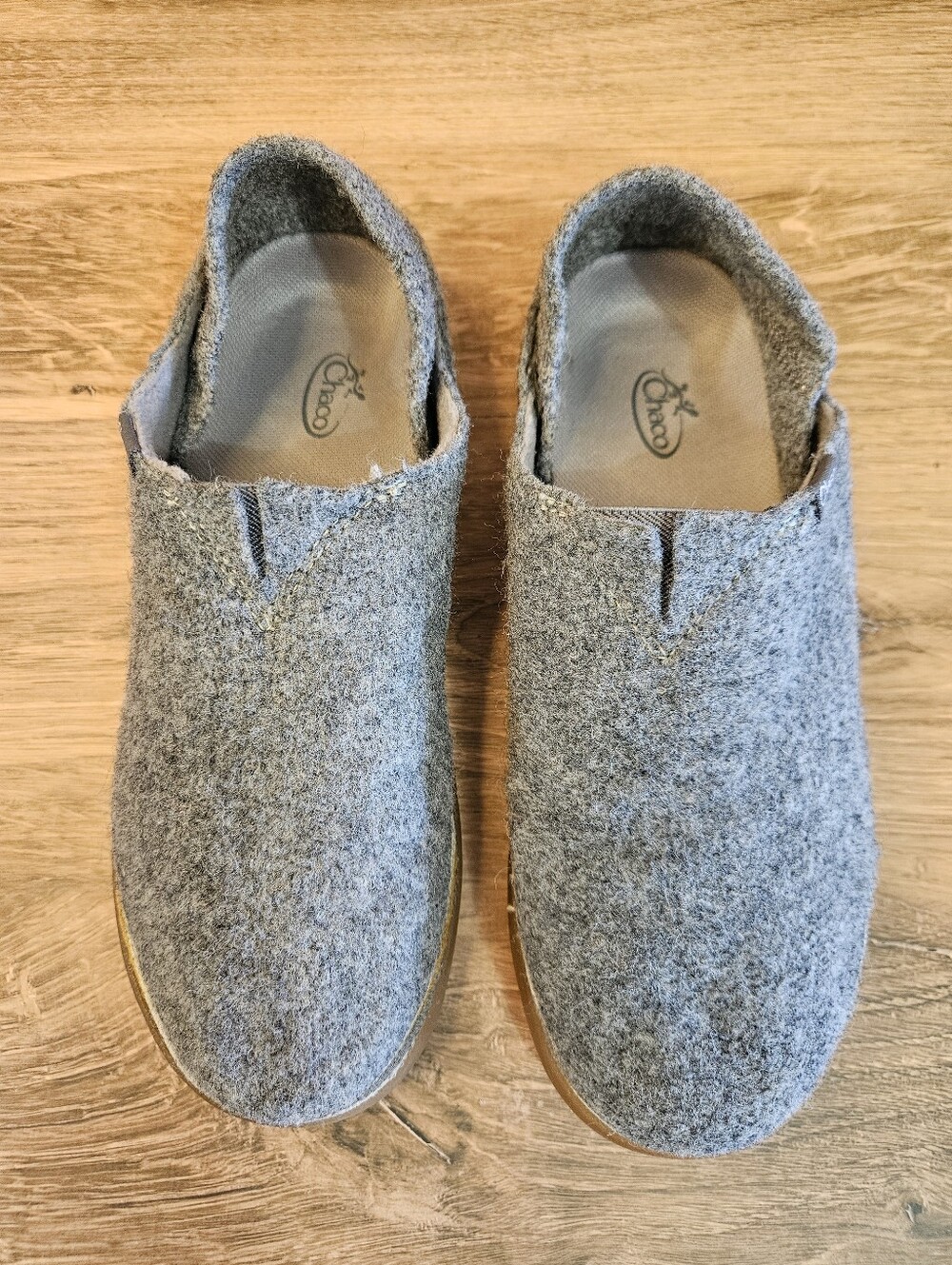 Chaco Revel slip-on clogs.